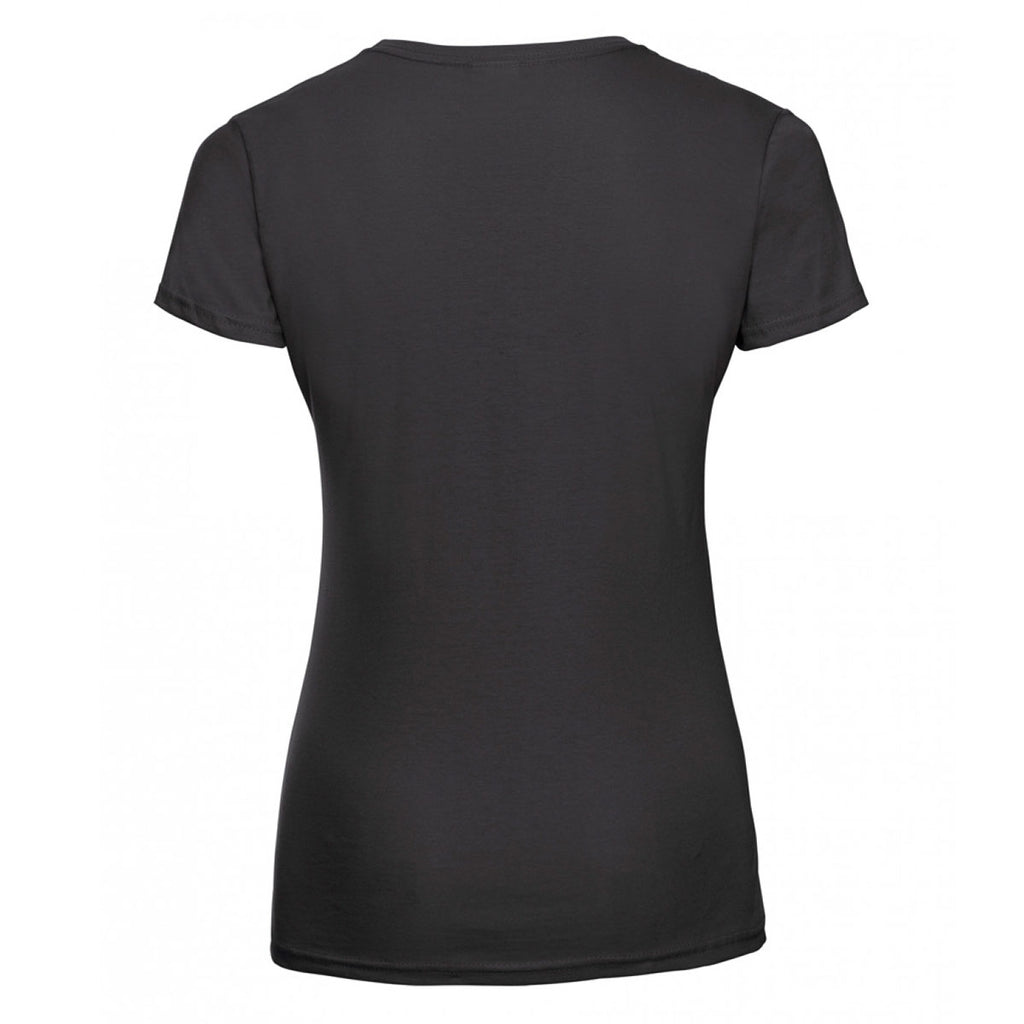 Russell Women's Black Lightweight Slim T-Shirt