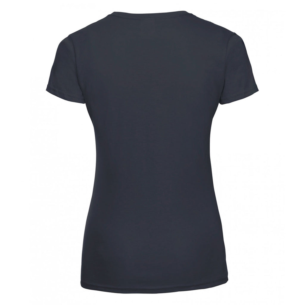 Russell Women's French Navy Lightweight Slim T-Shirt