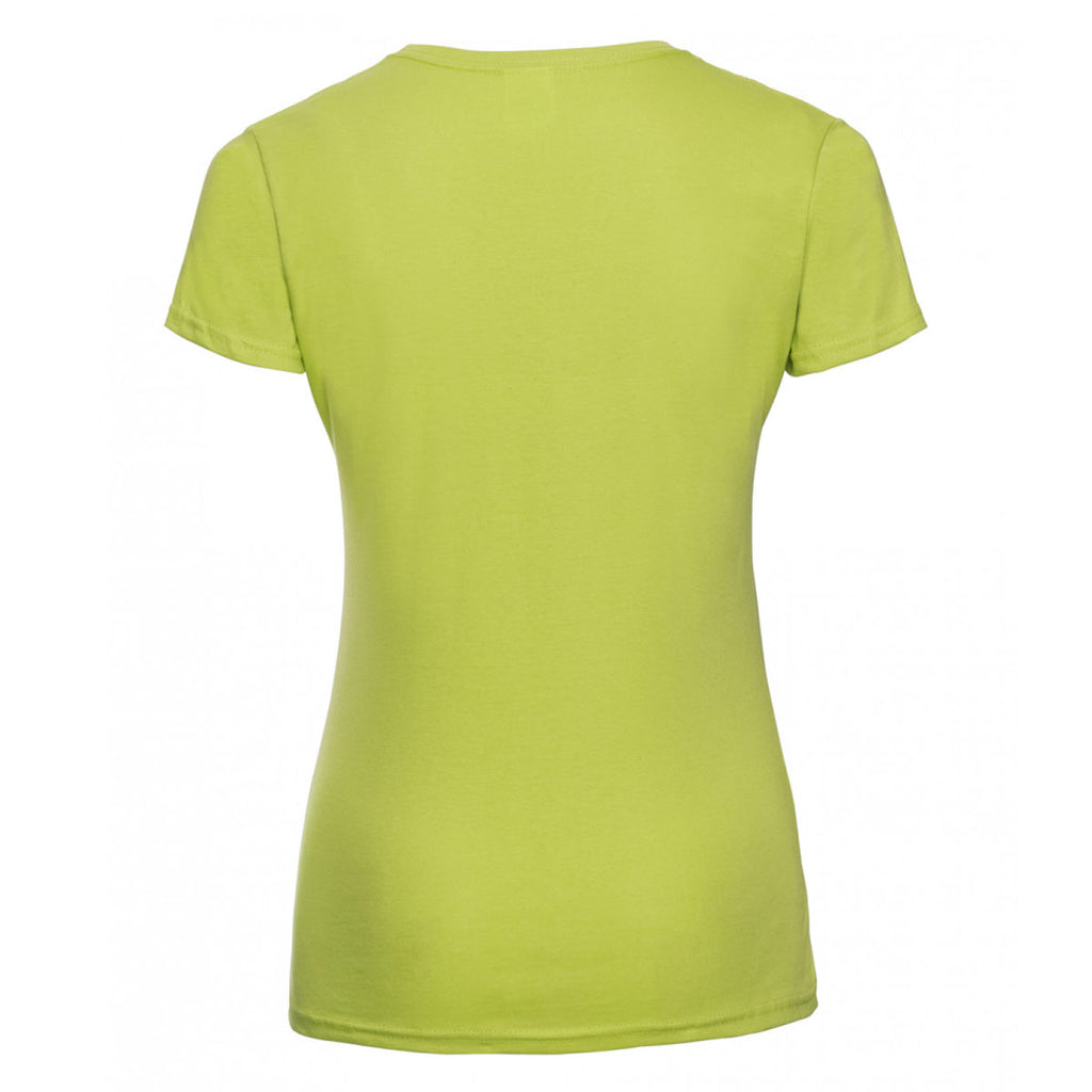 Russell Women's Lime Lightweight Slim T-Shirt