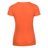 Russell Women's Orange Lightweight Slim T-Shirt