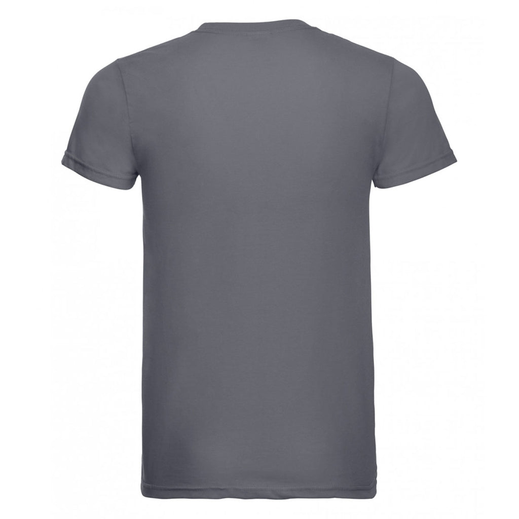 Russell Men's Convoy Grey Lightweight Slim T-Shirt