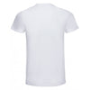 Russell Men's White Lightweight Slim T-Shirt