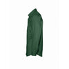 SOL'S Men's Bottle Green Bel-Air Long Sleeve Twill Shirt