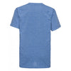 Russell Youth Blue Marl HD T-Shirt