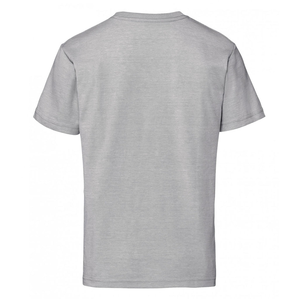 Russell Youth Silver Marl HD T-Shirt