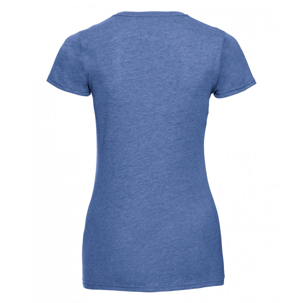 Russell Women's Blue Marl HD T-Shirt