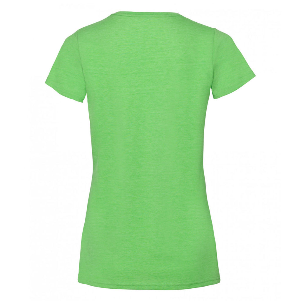 Russell Women's Green Marl HD T-Shirt