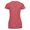 Russell Women's Red Marl HD T-Shirt