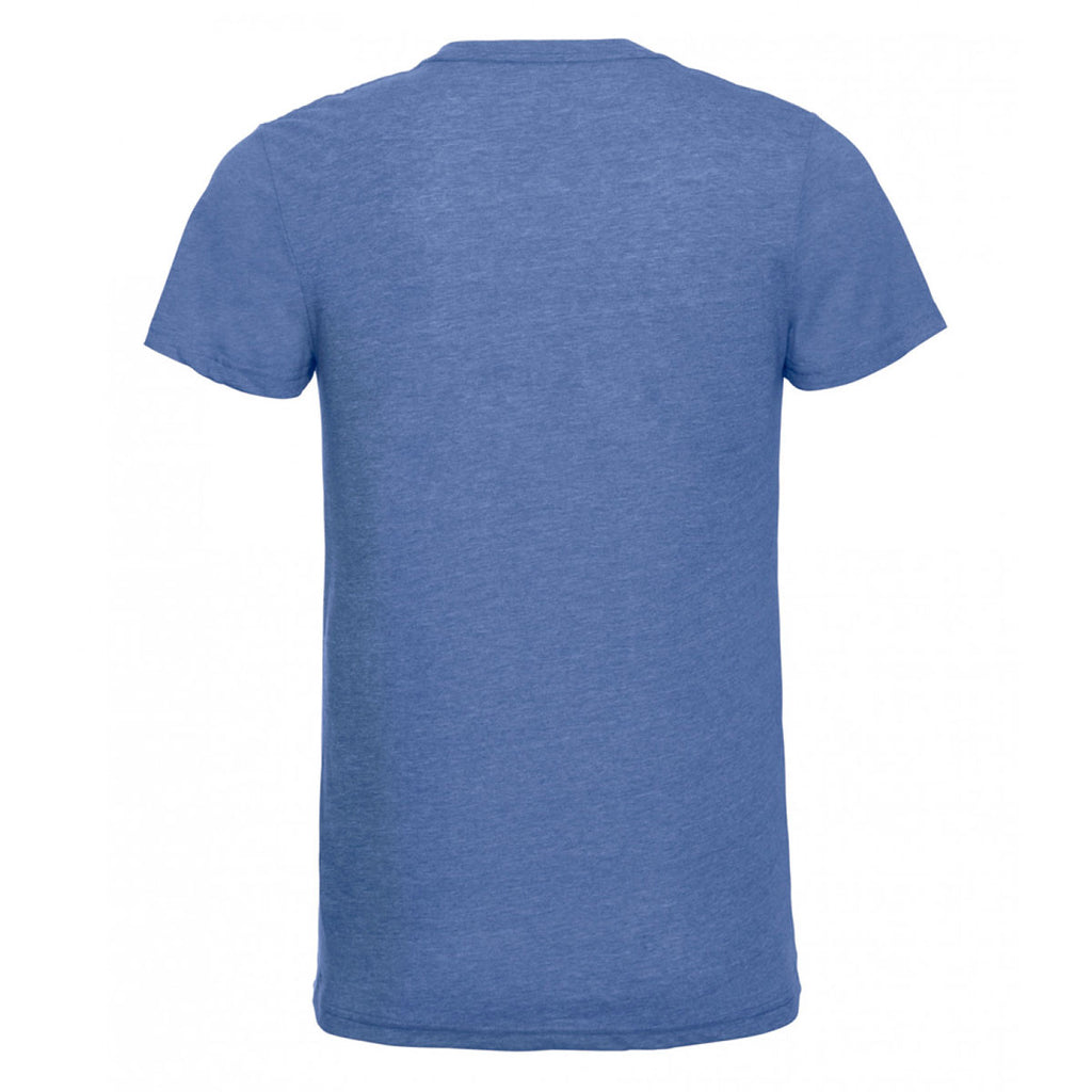Russell Men's Blue Marl HD T-Shirt