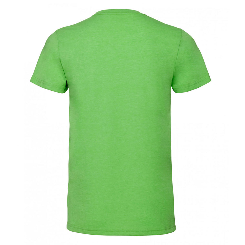 Russell Men's Green Marl HD T-Shirt
