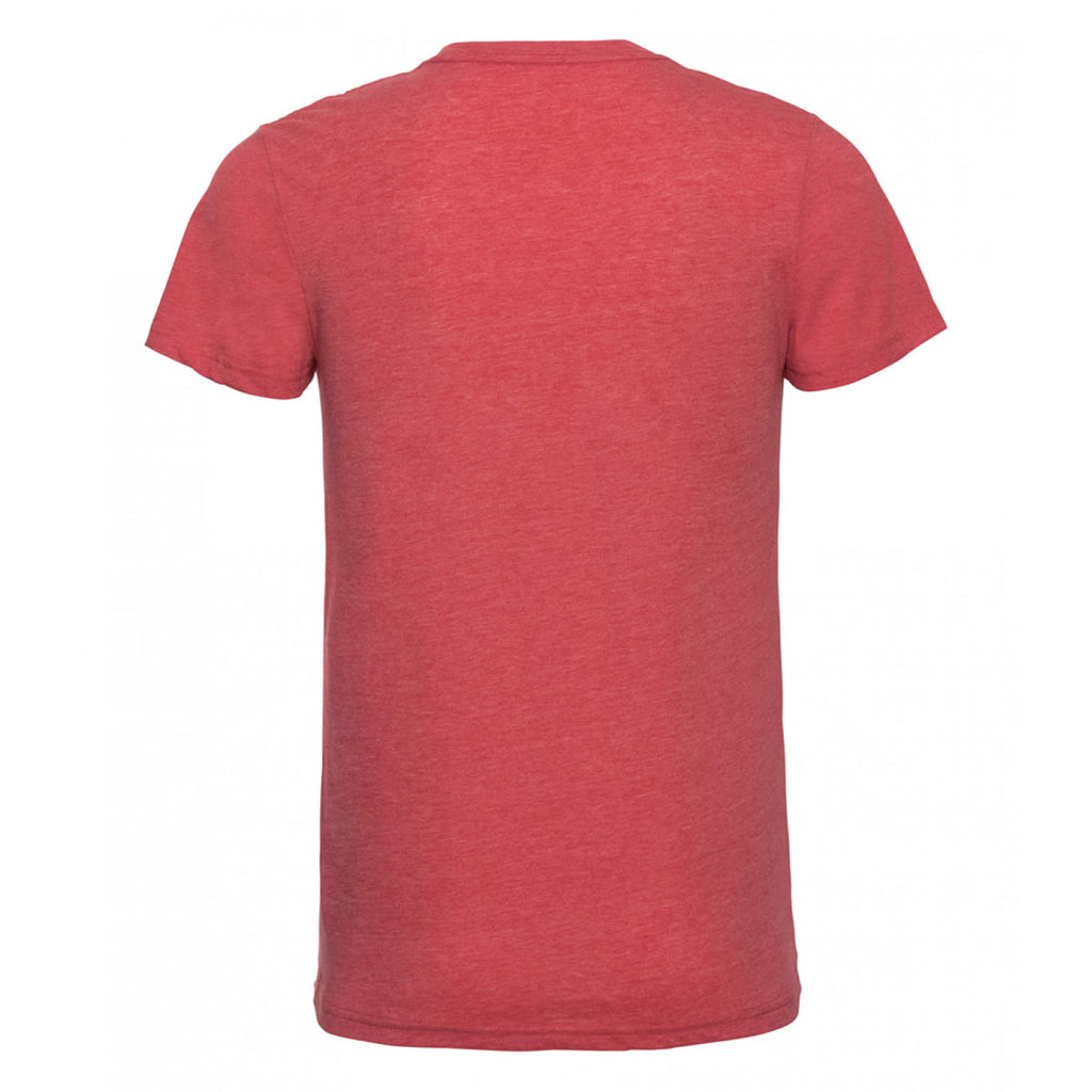 Russell Men's Red Marl HD T-Shirt