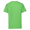 Russell Youth Green Marl V Neck HD T-Shirt