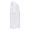 Russell Youth White V Neck HD T-Shirt