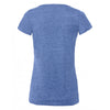 Russell Women's Blue Marl V Neck HD T-Shirt