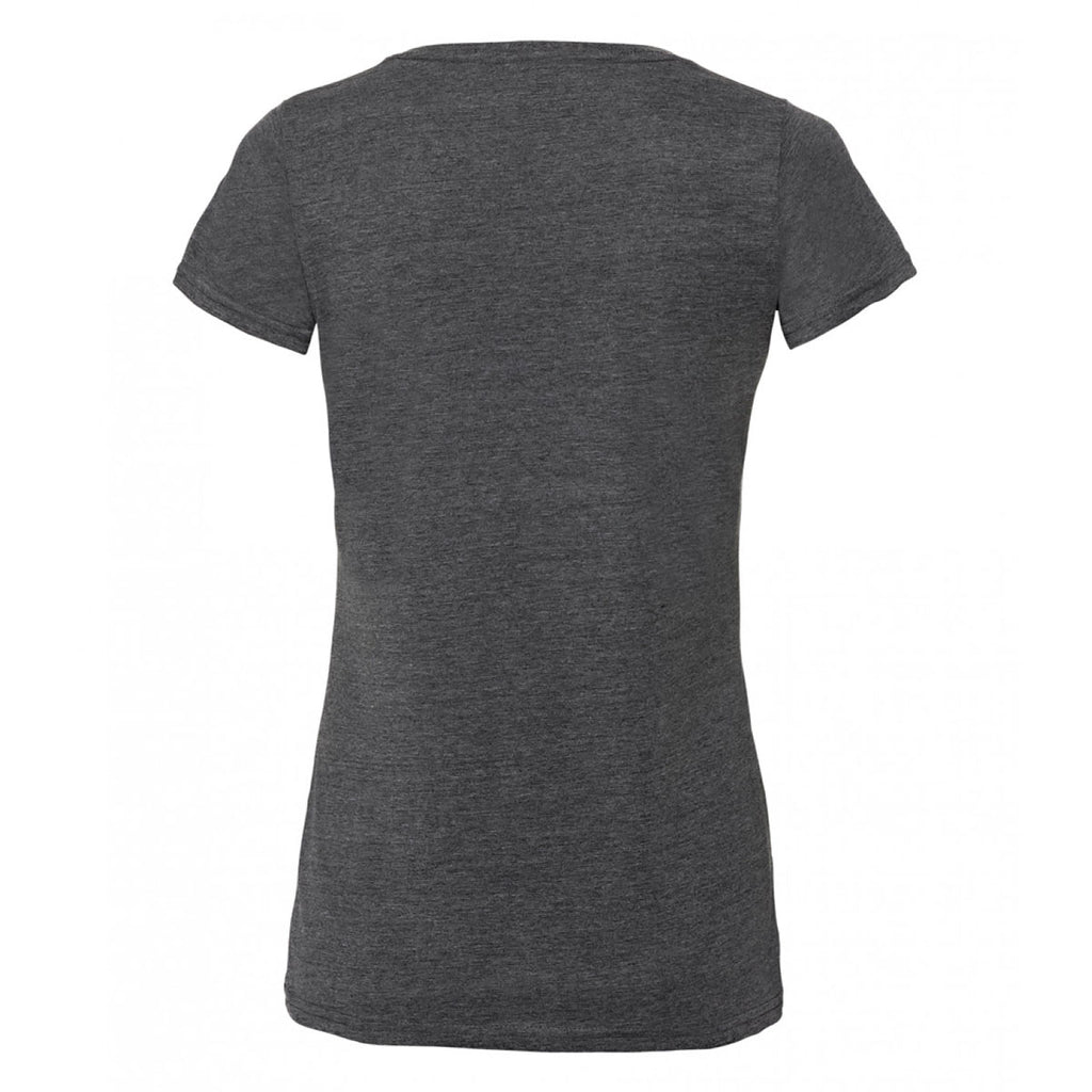 Russell Women's Grey Marl V Neck HD T-Shirt
