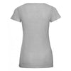 Russell Women's Silver Marl V Neck HD T-Shirt