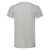 Russell Men's Silver Marl V Neck HD T-Shirt