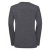 Russell Youth Grey Marl Long Sleeve HD T-Shirt