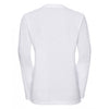 Russell Youth White Long Sleeve HD T-Shirt