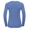 Russell Women's Blue Marl Long Sleeve HD T-Shirt