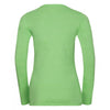 Russell Women's Green Marl Long Sleeve HD T-Shirt