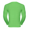 Russell Men's Green Marl Long Sleeve HD T-Shirt