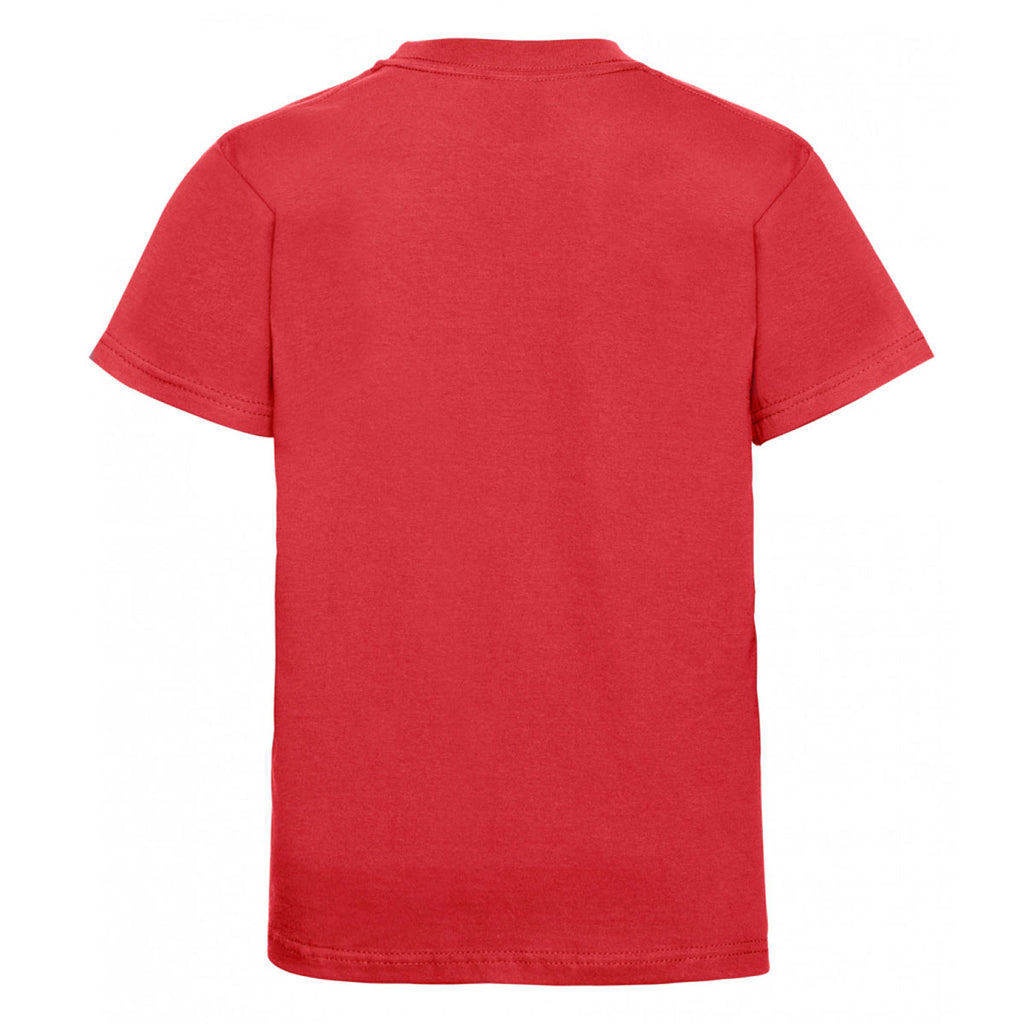 Jerzees Schoolgear Youth Bright Red Classic Ringspun T-Shirt