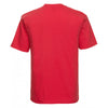 Russell Men's Bright Red Classic Ringspun T-Shirt