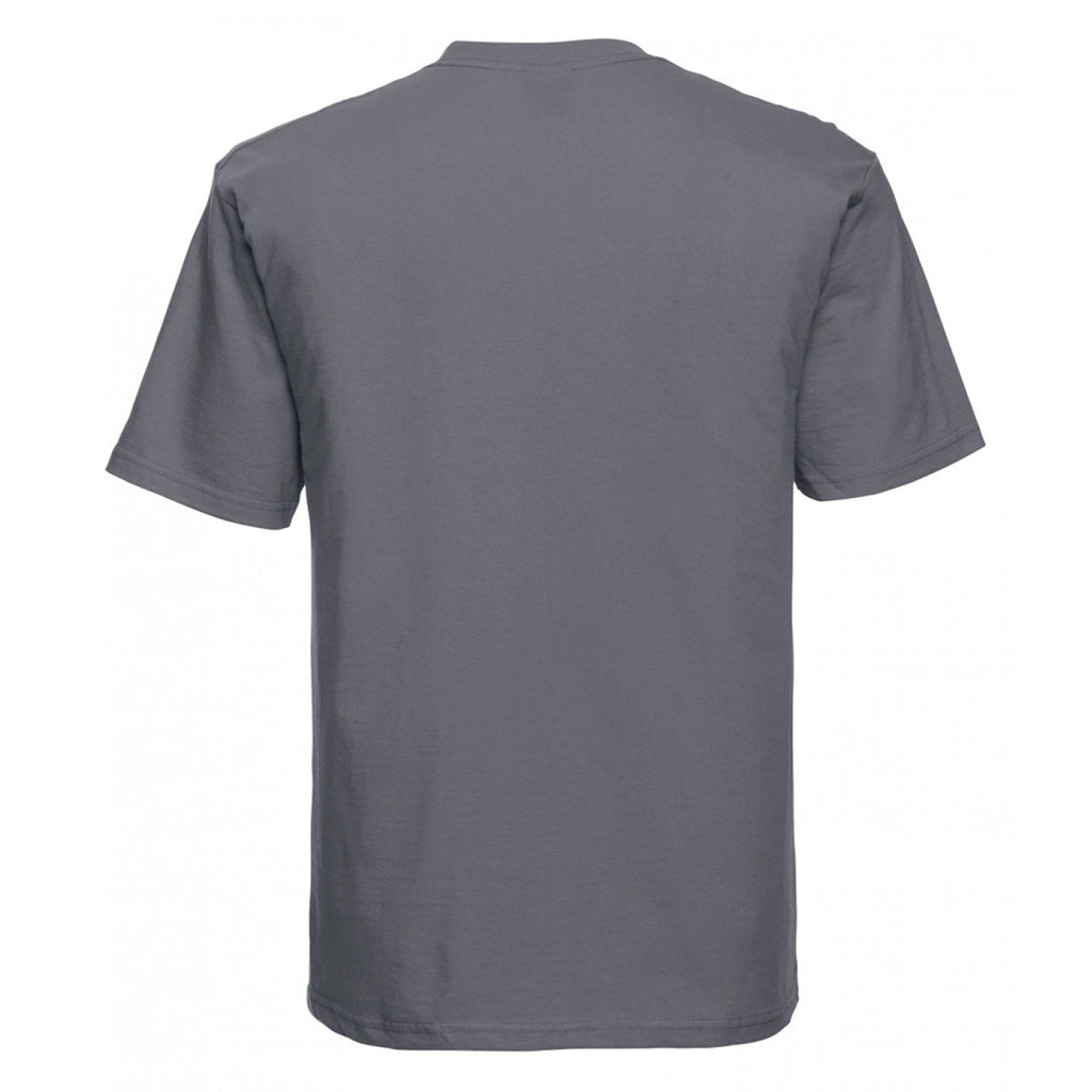 Russell Men's Convoy Grey Classic Ringspun T-Shirt
