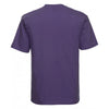 Russell Men's Purple Classic Ringspun T-Shirt