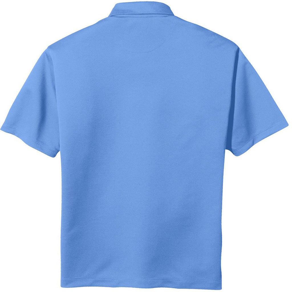 Nike Men's Light Blue Tech Basic Dri-FIT S/S Polo