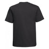 Russell Men's Black Classic Heavyweight Combed Cotton T-Shirt