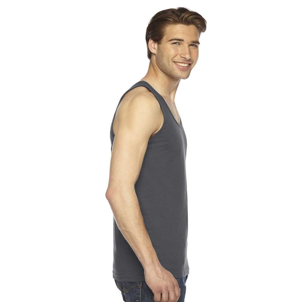 American Apparel Men's Asphalt Fine Jersey Tank