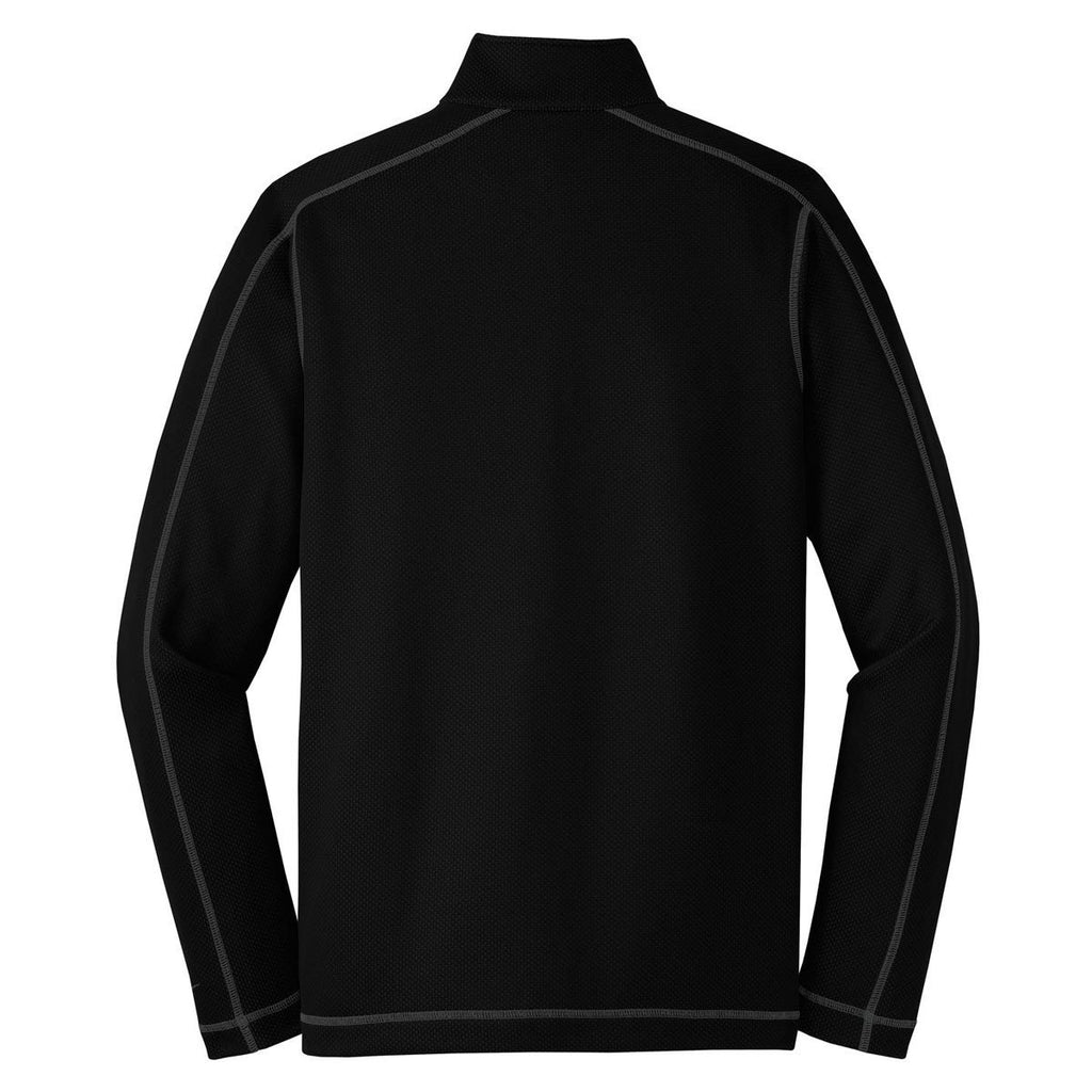 Nike Men's Black Sphere Dry L/S Quarter Zip