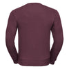 Russell Men's Burgundy Authentic Sweatshirt