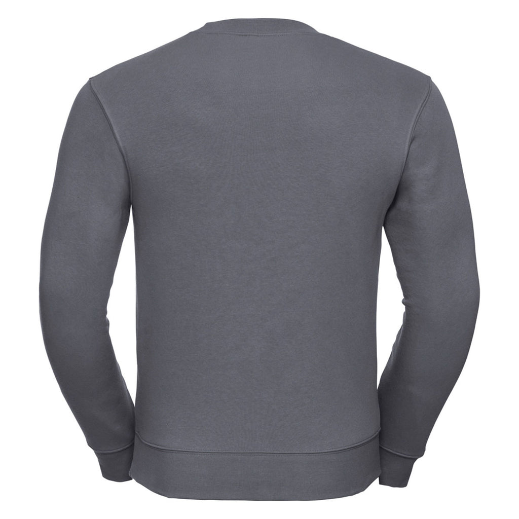 Russell Men's Convoy Grey Authentic Sweatshirt
