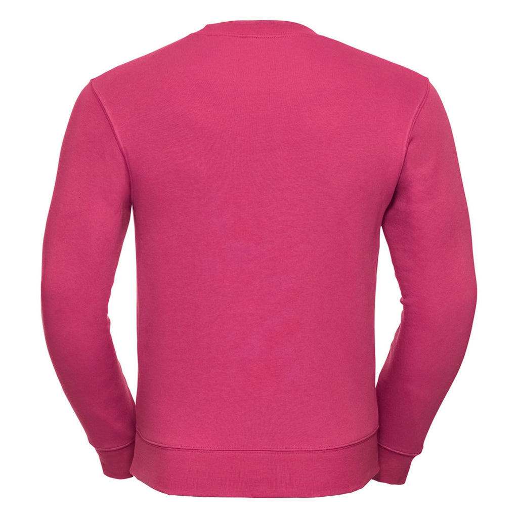 Russell Men's Fuchsia Authentic Sweatshirt