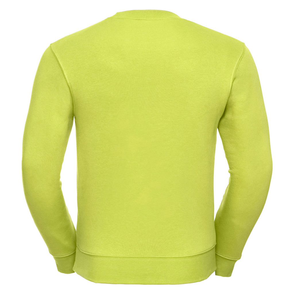 Russell Men's Lime Authentic Sweatshirt