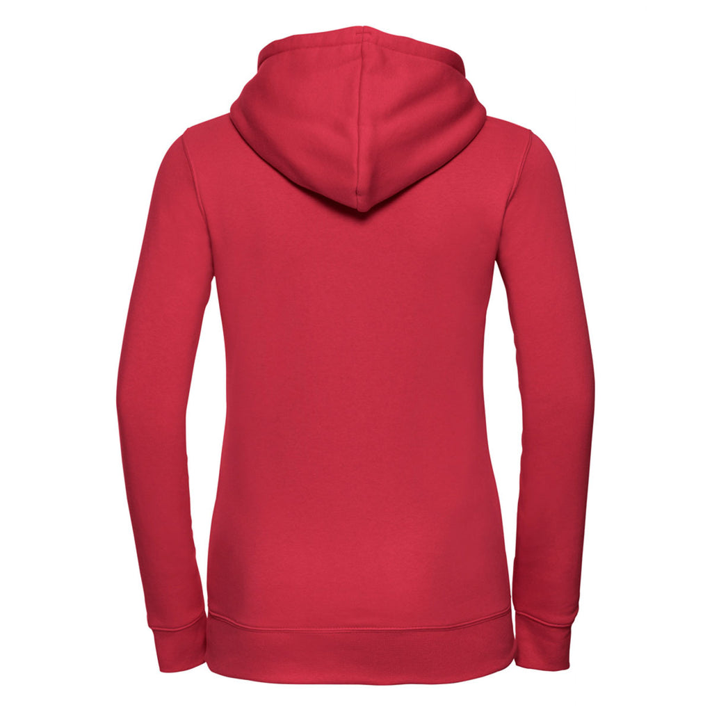 Russell Women's Classic Red Authentic Hooded Sweatshirt