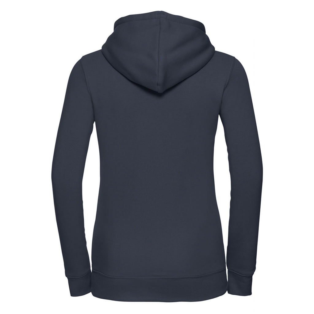 Russell Women's French Navy Authentic Hooded Sweatshirt