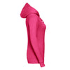 Russell Women's Fuchsia Authentic Hooded Sweatshirt