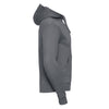 Russell Men's Convoy Grey Authentic Hooded Sweatshirt