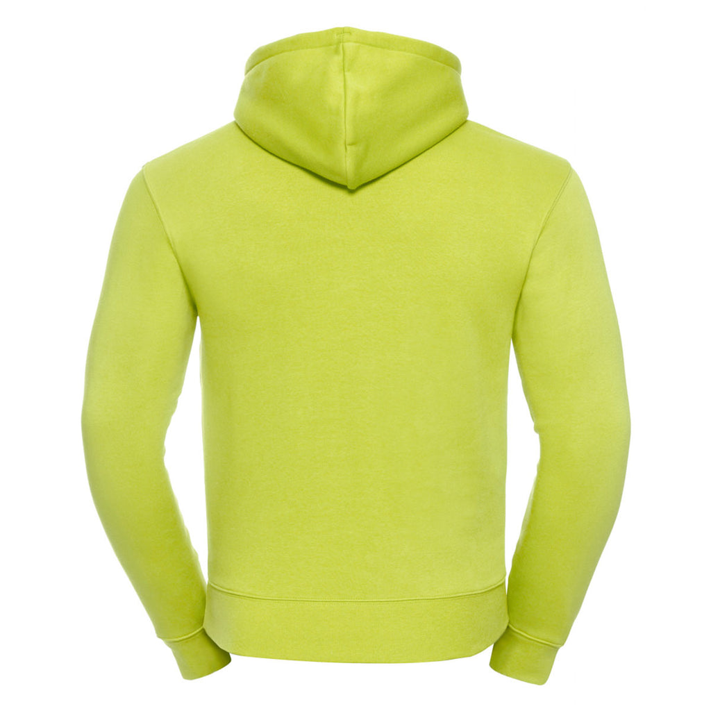 Russell Men's Lime Authentic Hooded Sweatshirt