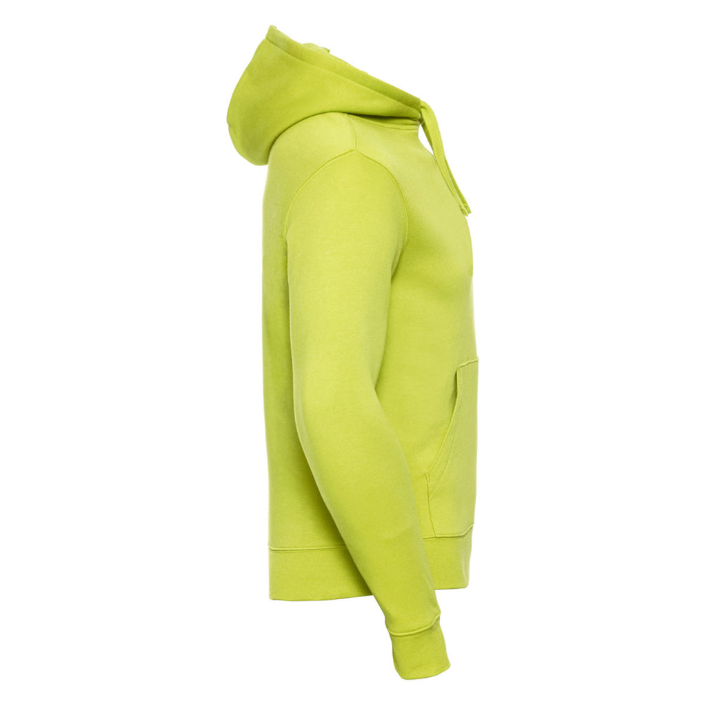 Russell Men's Lime Authentic Hooded Sweatshirt