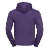 Russell Men's Purple Authentic Hooded Sweatshirt