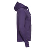 Russell Men's Purple Authentic Hooded Sweatshirt