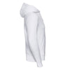 Russell Men's White Authentic Hooded Sweatshirt
