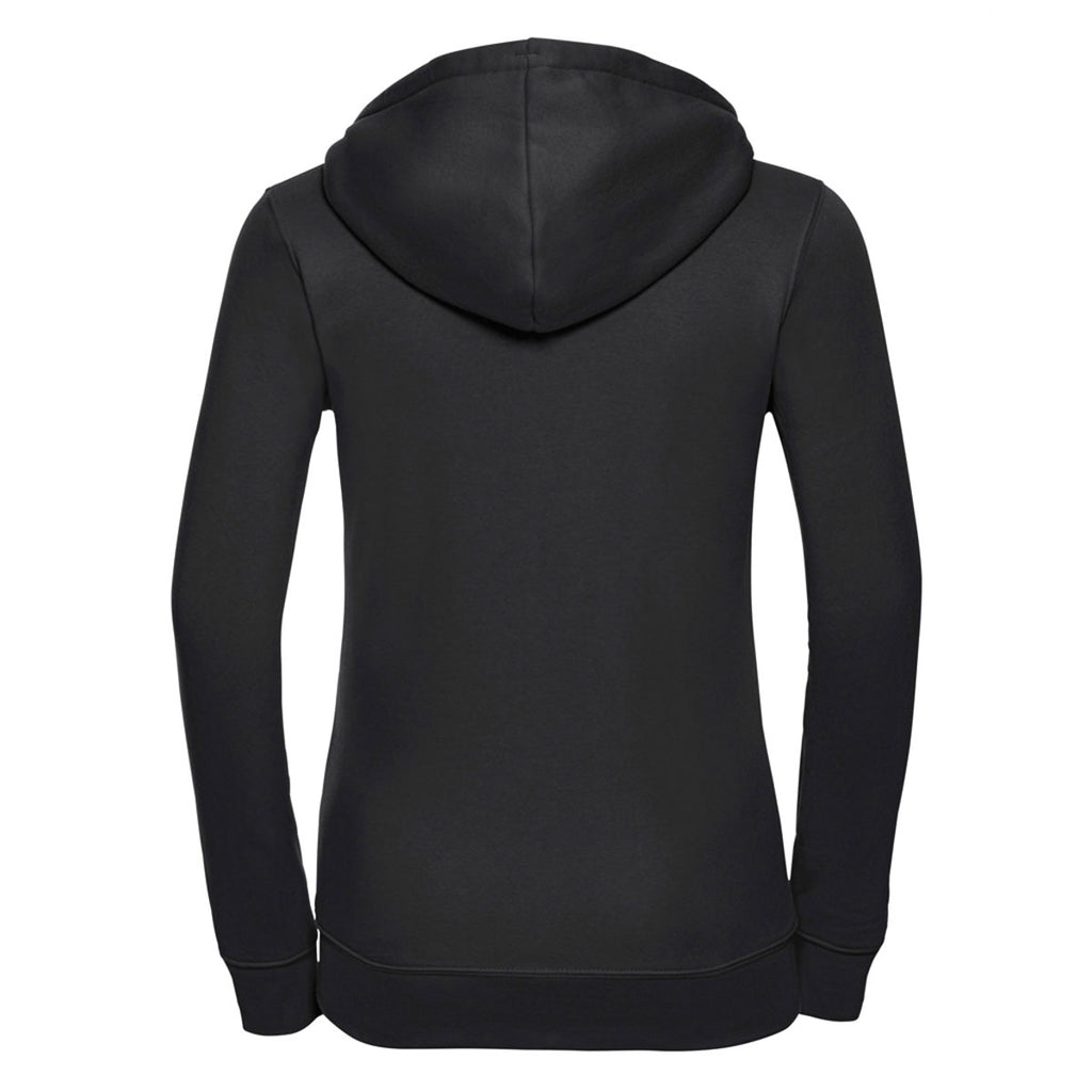 Russell Women's Black Authentic Zip Hooded Sweatshirt