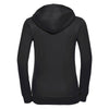 Russell Women's Black Authentic Zip Hooded Sweatshirt