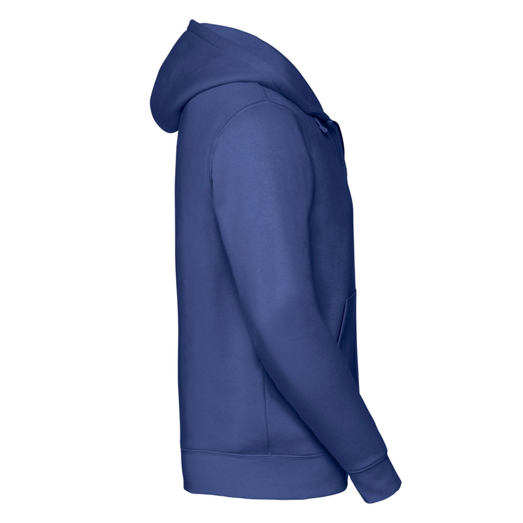 Russell Men's Bright Royal Authentic Zip Hooded Sweatshirt